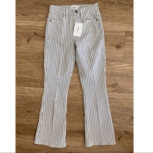 FRAME Le Crop Mini Boot in Blanc Multi (NWT)